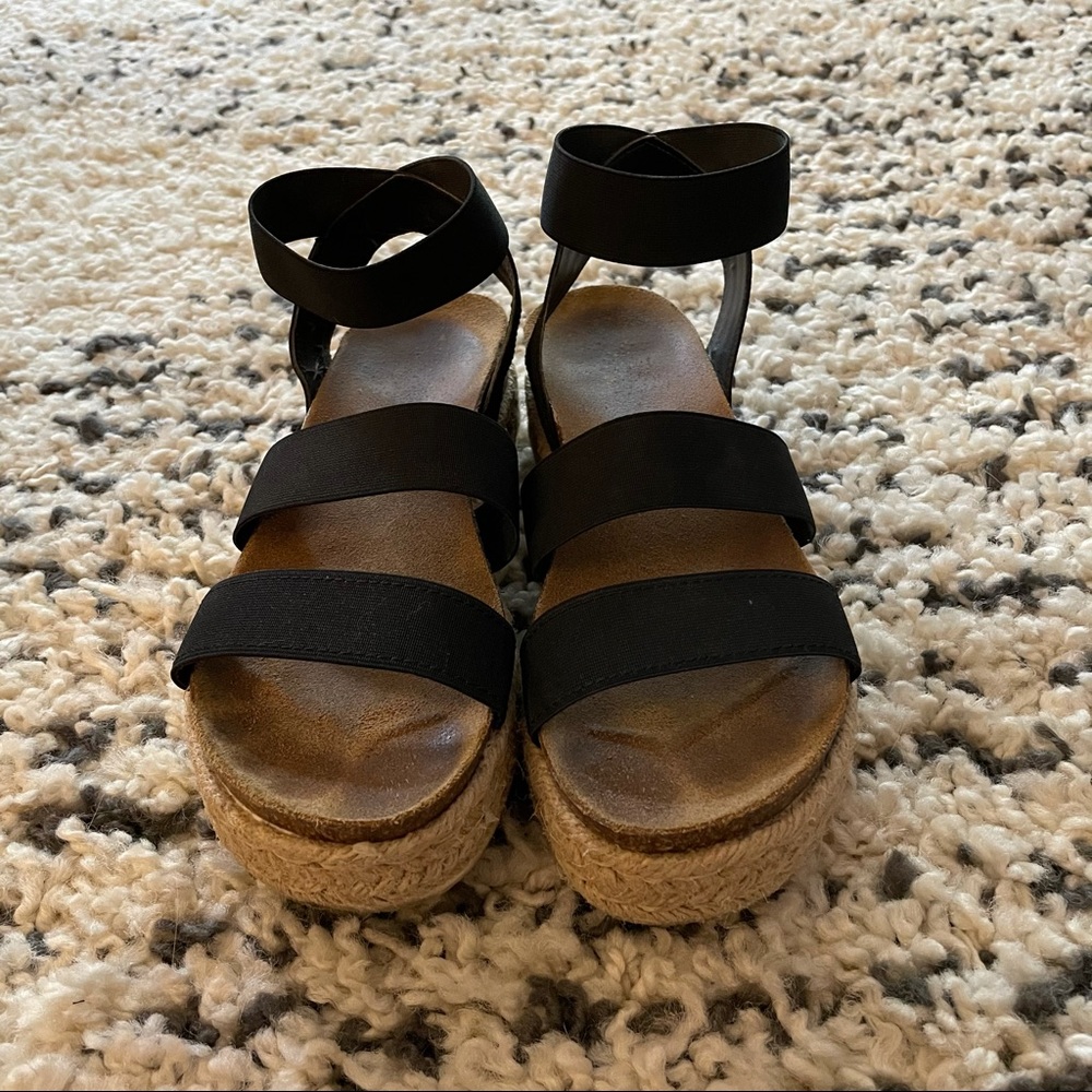 Steve Madden Platform Kimmie Espadrille Sandals 8